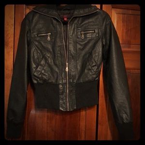Vintage leather jacket M